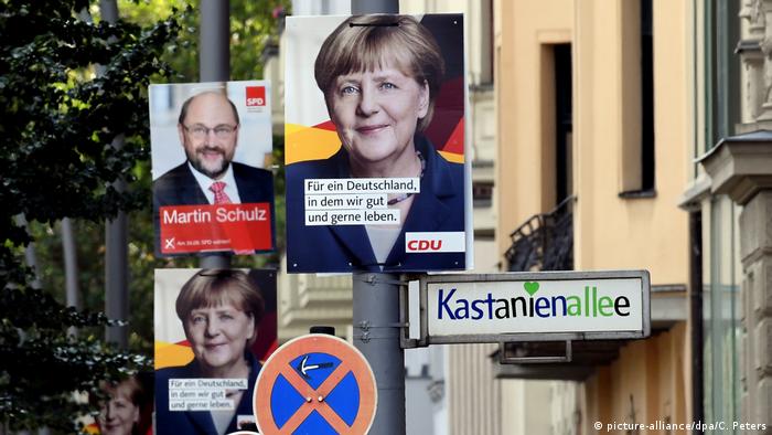 Wahlplakate in Berlin (picture-alliance/dpa/C. Peters)