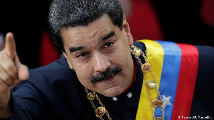 Venezuela - Präsident Nicolas Maduro (Reuters/U. Marcelino)