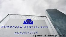 Deutschland Europäische Zentralbank (EZB) in Frankfurt am Main