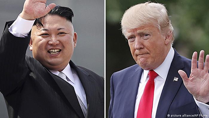Kim Jong Un, Donald Trump (picture alliance/AP Photo)