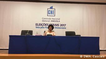 Angola erste Wahlergebnisse (DW/A. Cascais)