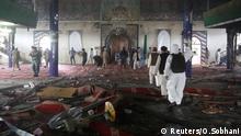 Afghanistan Moschee Anschlag Kabul