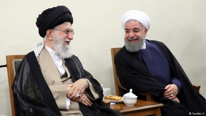 Iran Treffen Khamenei & Rohani (leader.ir)