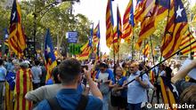Demo gegen den Terror Barcelona 