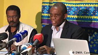 Angola Pressekonferenz der Opposition zu den Wahlergebnissen | André Mendes de Carvalho