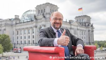 Martin Schulz no logra repuntar en los sondeos.