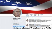 US-Präsident Donald trump Twitter