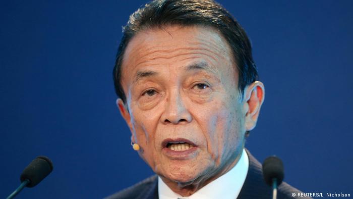 Japan | Finanzminister Taro Aso (REUTERS/L. Nicholson)