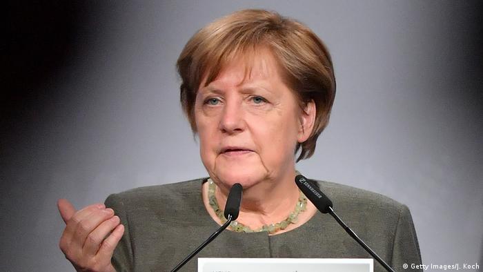 Merkel MIT Business Treffen (Getty Images/J. Koch)