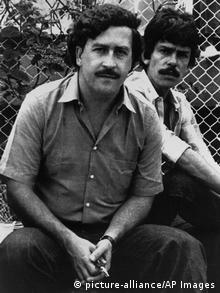 El narcotraficante Pablo Escobar