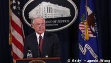 USA | Pressekonferenz Justizminister Jeff Sessions über DACA-Programm