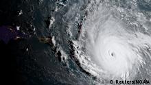 Hurrikan Irma Satelitenaufnahme