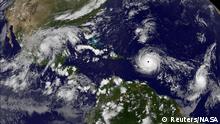 Hurrikan Irma Satelitenaufnahme