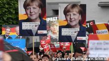 Wahlkampf CDU mit Kanzlerin Merkel