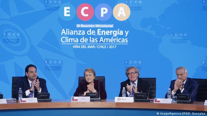 Chile - Erneuerbare Energien - Michelle Bachelet (Imago/Agencia EFE/E. Gonzalez)