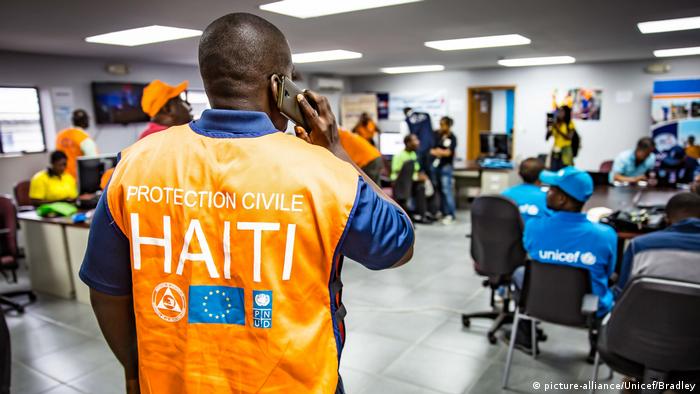 Haiti Hurricane Irma Unicef-Hilfe (picture-alliance/Unicef/Bradley)