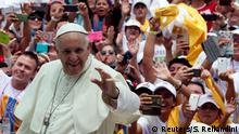 Kolumbien Besuch vom Papst
