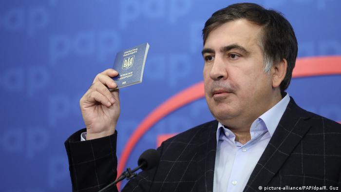 Міхеіл Саакашвілі з українським паспортом