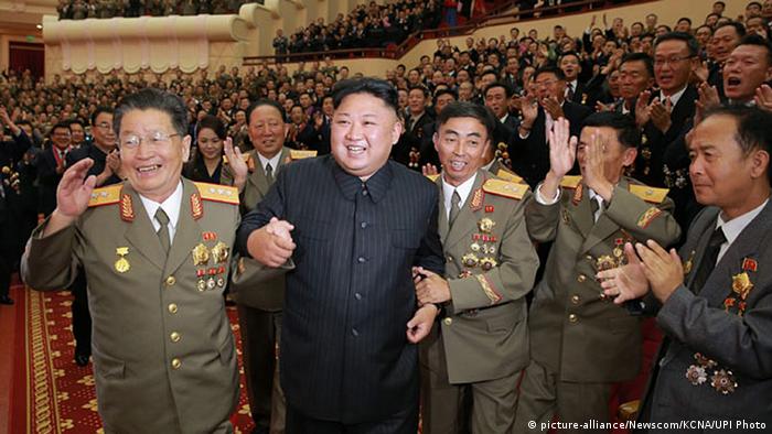 Nordkorea Kim Jong Un (picture-alliance/Newscom/KCNA/UPI Photo)