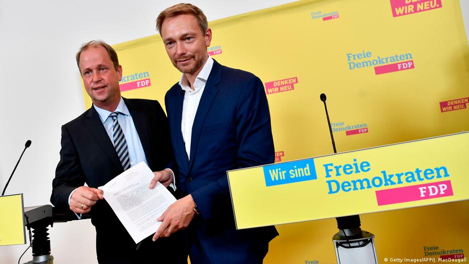 Berlin FDP vor der Wahl Stamp und Lindner