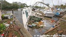 September 11 2017 Florida Brevard County Sundance Marine in Palm Hurrikan Irma