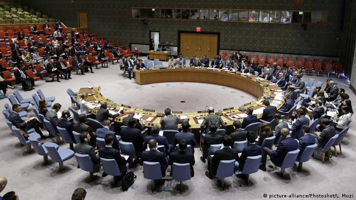 New York UN Sicherheitsrat Nordkorea Sitzung (picture-alliance/Photoshot/L. Muzi)