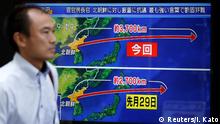 Nordkorea feuert erneut Rakete über Japan hinweg