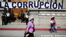 Guatemala Proteste gegen Korruption in Guatemala Stadt