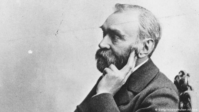 Alfred Nobel Porträt (Getty Images/Hulton Archive)
