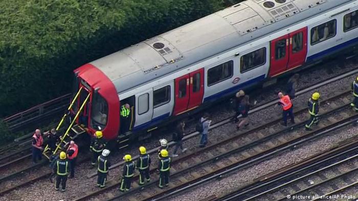 London Anschlag auf Underground Ubahn (picture alliance/AP Photo)