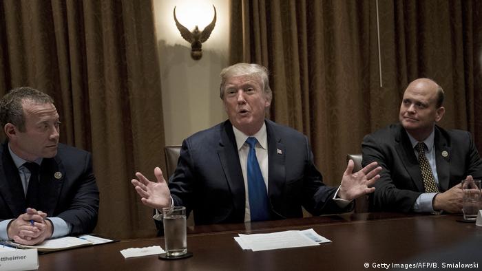 USA Treffen Trump Josh Gottheimer (Getty Images/AFP/B. Smialowski)