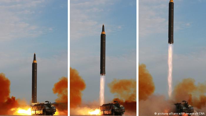 Nordkorea Raketentest (picture-alliance/AP Images/KCNA)