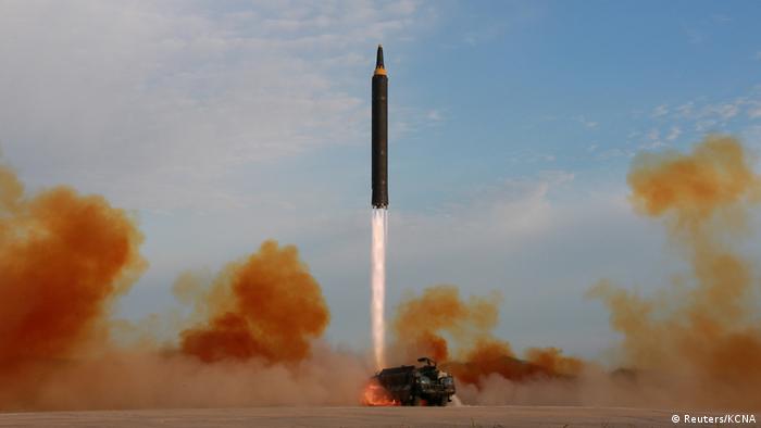 Missile test in North Korea