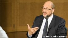 Deutschland wählt DW Interview mit Martin Schulz
