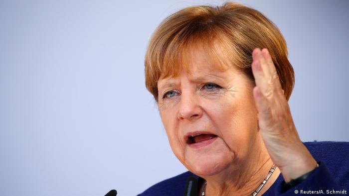 Binz Wahlkampf CDU - Merkel (Reuters/A. Schmidt)