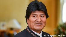 bolivianischer Präsident Evo Morales 