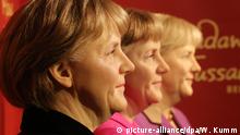 Berlin Modelle von Angela Merkel bei Madame Tussauds