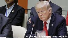 USA UN Generalversammlung in New York Donald Trump