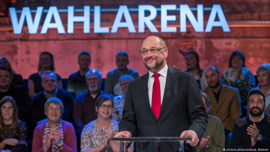ARD-Wahlarena mit Kanzlerkandidat Martin Schulz