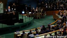 UN Generalversammlung in New York | Donald Trump, Präsident USA