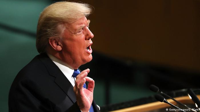 UN Generalversammlung in New York | Donald Trump, Präsident USA (Getty Images/S. Platt)