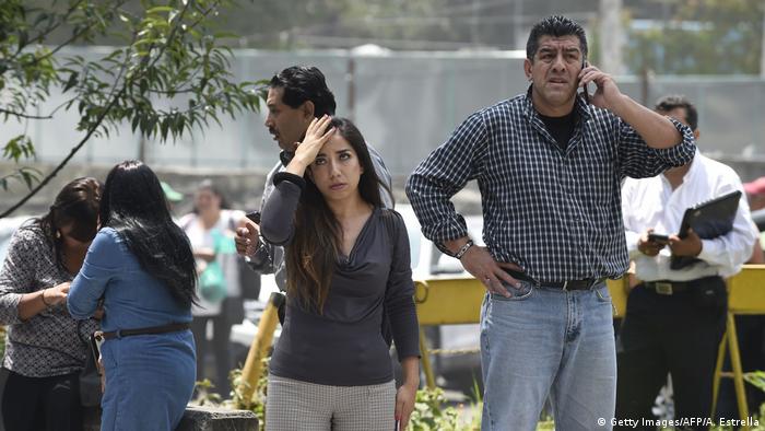 Mexiko Erdbeben in Mexiko-Stadt (Getty Images/AFP/A. Estrella)