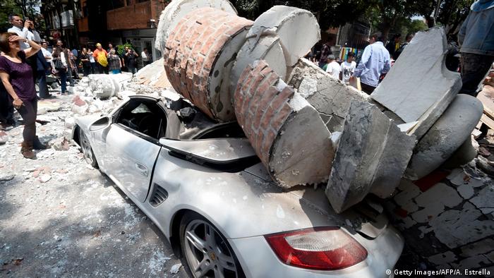 Mexiko Erdbeben in Mexiko Stadt (Getty Images/AFP/A. Estrella)