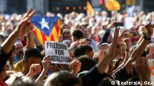 Spanien Proteste nach der Festanahme von Josep Maria Jove in Barcelona