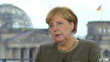 Deutschland wählt DW Interview mit Angela Merkel