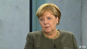 Deutschland wählt DW Interview mit Angela Merkel (DW)