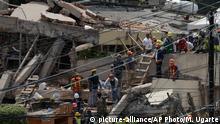 Mexiko City Erdbeben eingestürzte Enrique Rebsamen Schule 