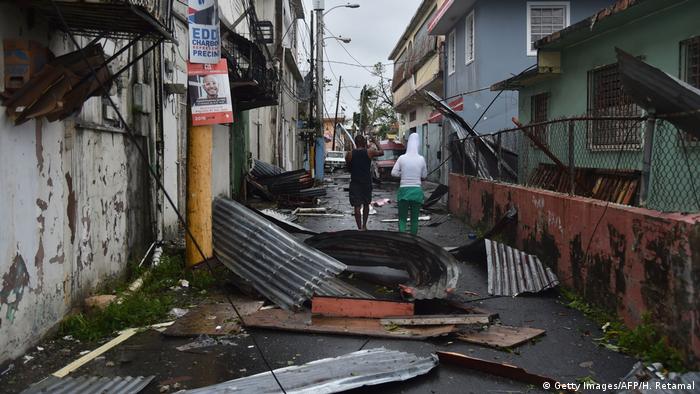 Puerto Rico Hurrikan Maria (Getty Images/AFP/H. Retamal)