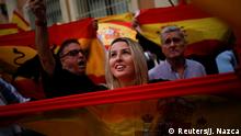 Spanien Demonstration für Unabhängigkeit Katalonien in Barcelona