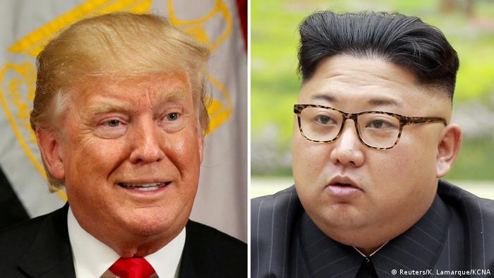 Kombi-Bild Trump und Kim Jong Un (Reuters/K. Lamarque/KCNA)